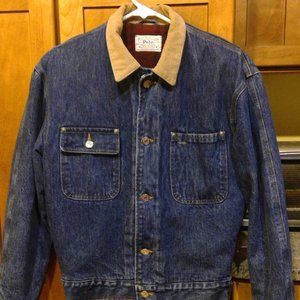 Ralph Lauren Jean Jacket. Wool Lined. Women's S.